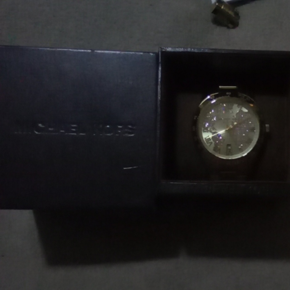 Gold Michael Kors watch